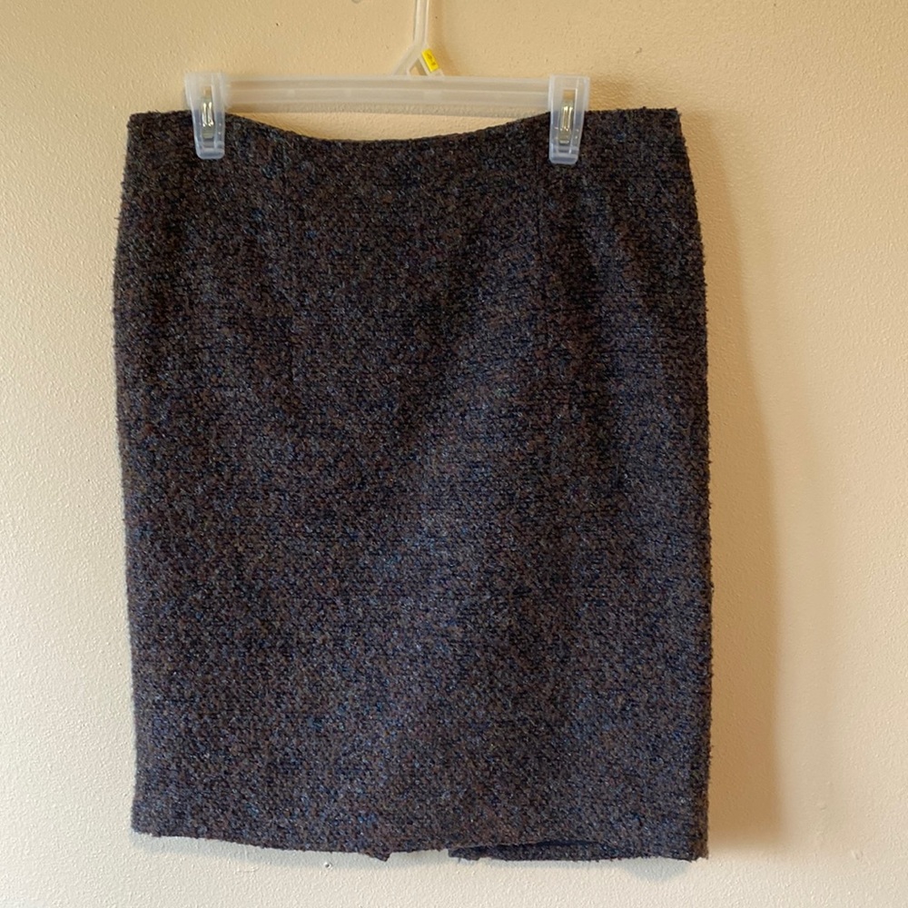 Willi Smith Knee Length Tweed Pencil Skirt